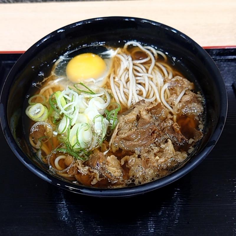 肉そば(そば処)