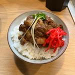 牛すじ丼(麺屋 海道)