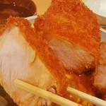 焼きカツ丼(上)(とんかつ丸七)