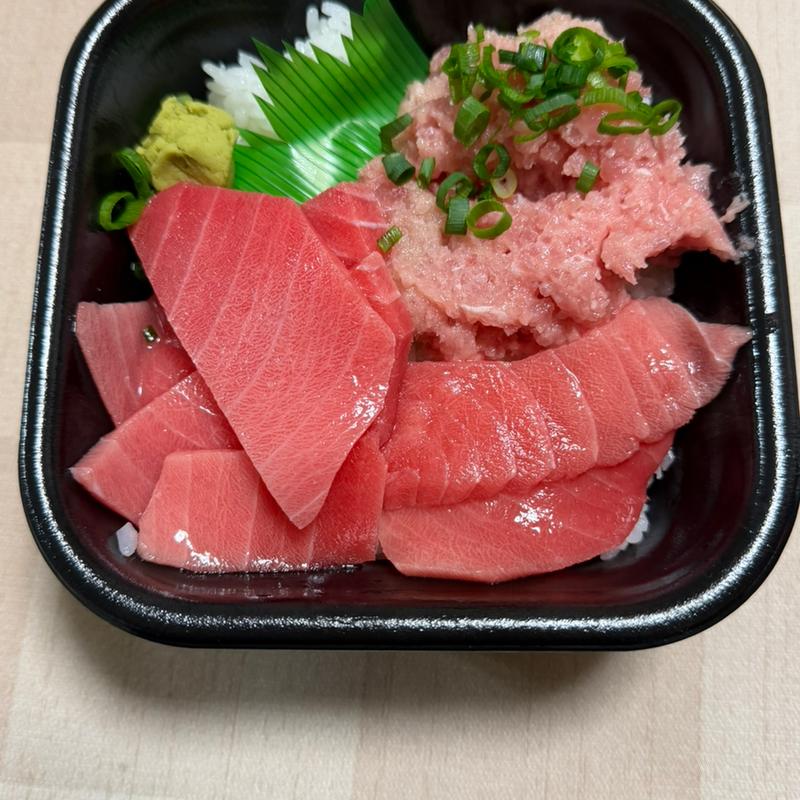 2食丼(中トロ、ネギトロ)(浜とみ丼丸 津島店)