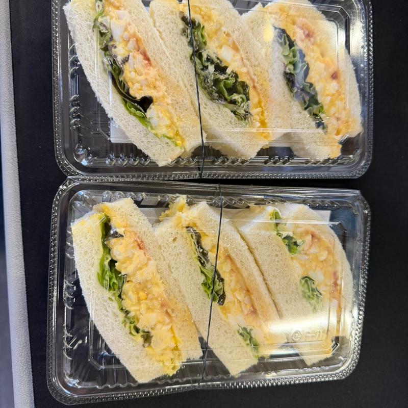 たまごサンド(2枚分)(みるくカフェ )