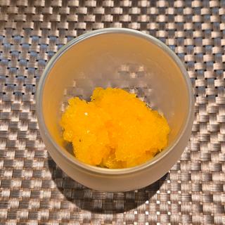 早生みかんシャーベット(イワナガ食堂)