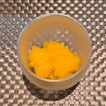 早生みかんシャーベット(イワナガ食堂)