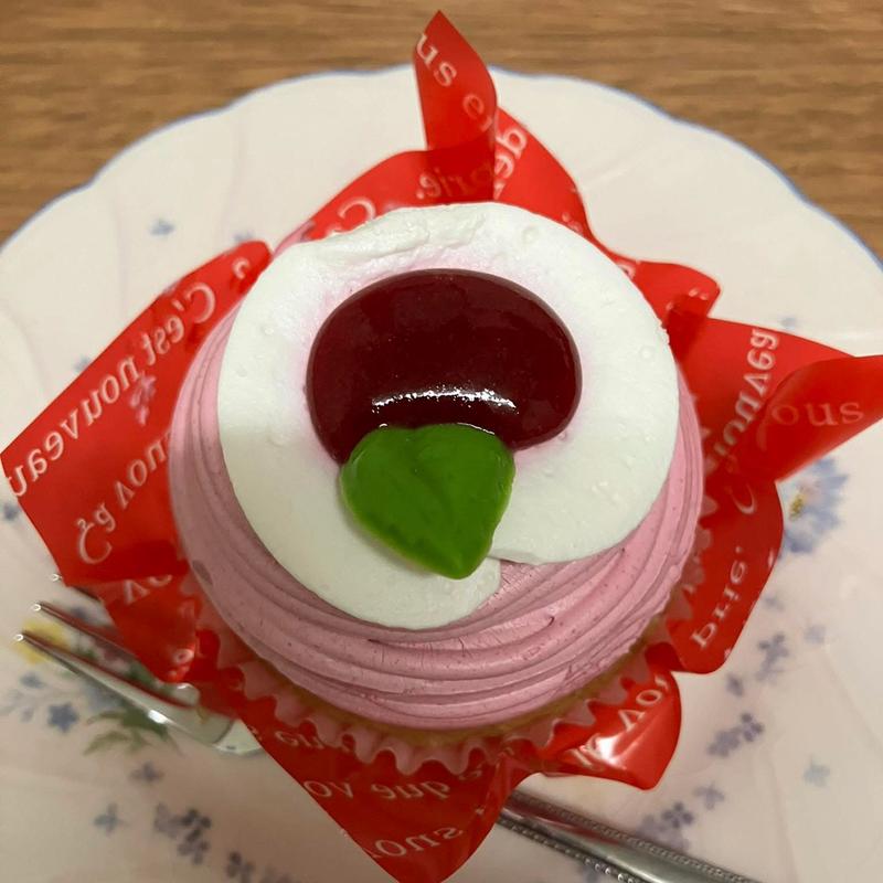 苺モンブラン(不二家レストラン 西永福店)