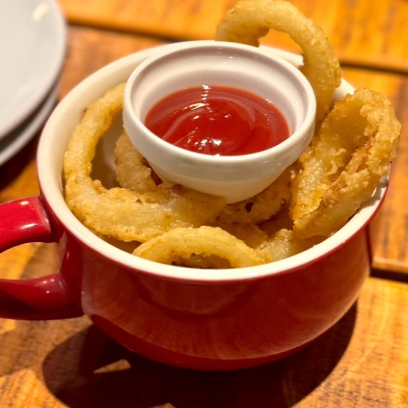 オニオンリング(Aday CharcoalGrill & Wine)