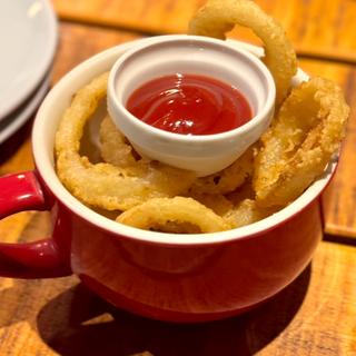 オニオンリング(Aday CharcoalGrill & Wine)