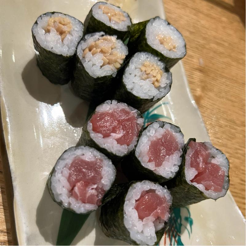 鉄火巻き　納豆巻き(沖縄の台所ぱいかじ 恩納本店)