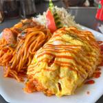 ナポオム大盛り(Cafe てぃ～えむ)