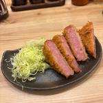 ハムかつ(とんかつ まるや 西新宿店)