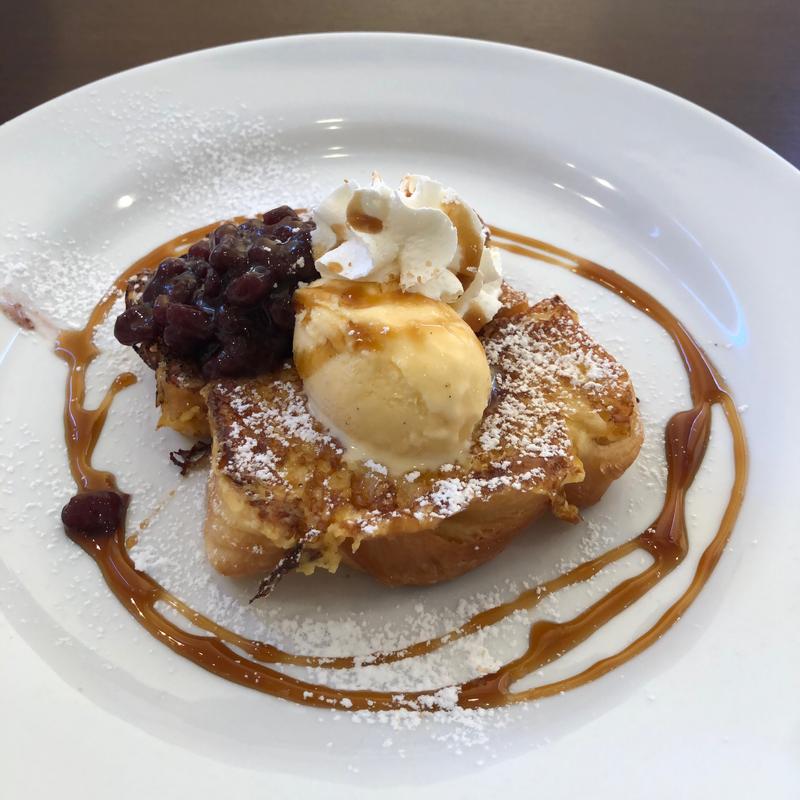 あずきバターのフレンチトースト(デニーズ 川口元郷店)