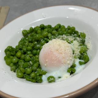 柔らか青豆の温サラダ