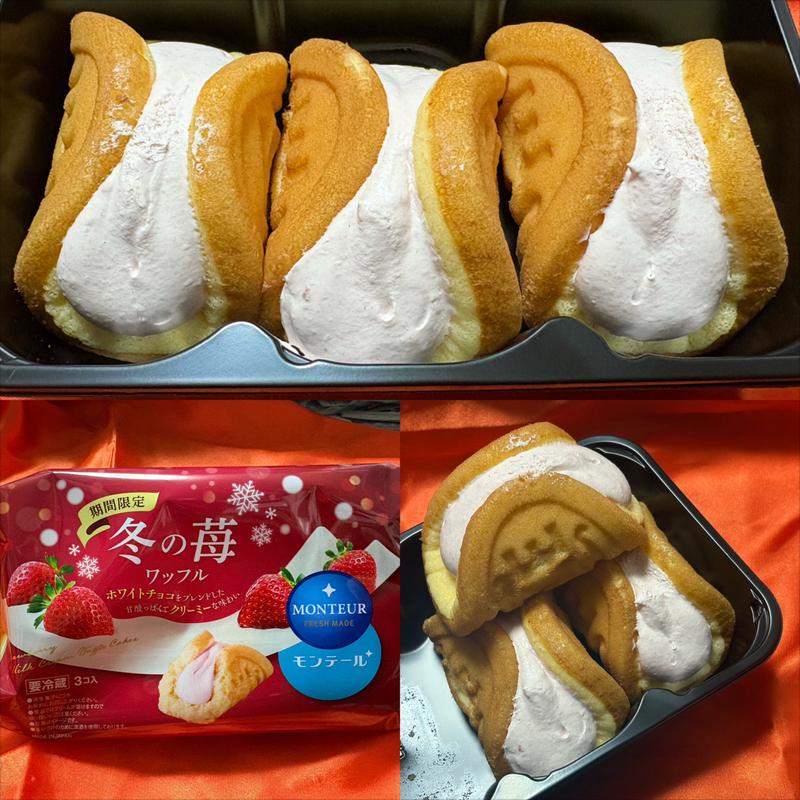 MONTEUR・ワッフル・冬の苺(相鉄ローゼン 南まきが原店)