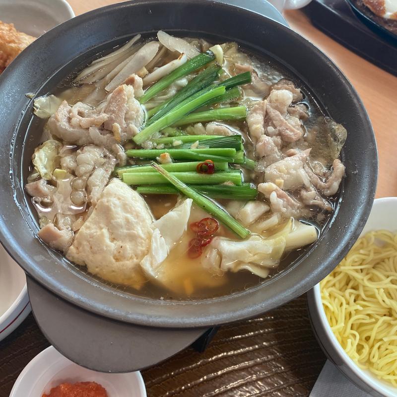 博多明太もつ鍋あごだし醤油(ガスト 春日井坂下店 )