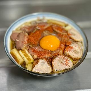 鴨ねぎ月見そば