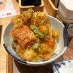 海鮮かき揚げ丼（小）(365日製麺所)