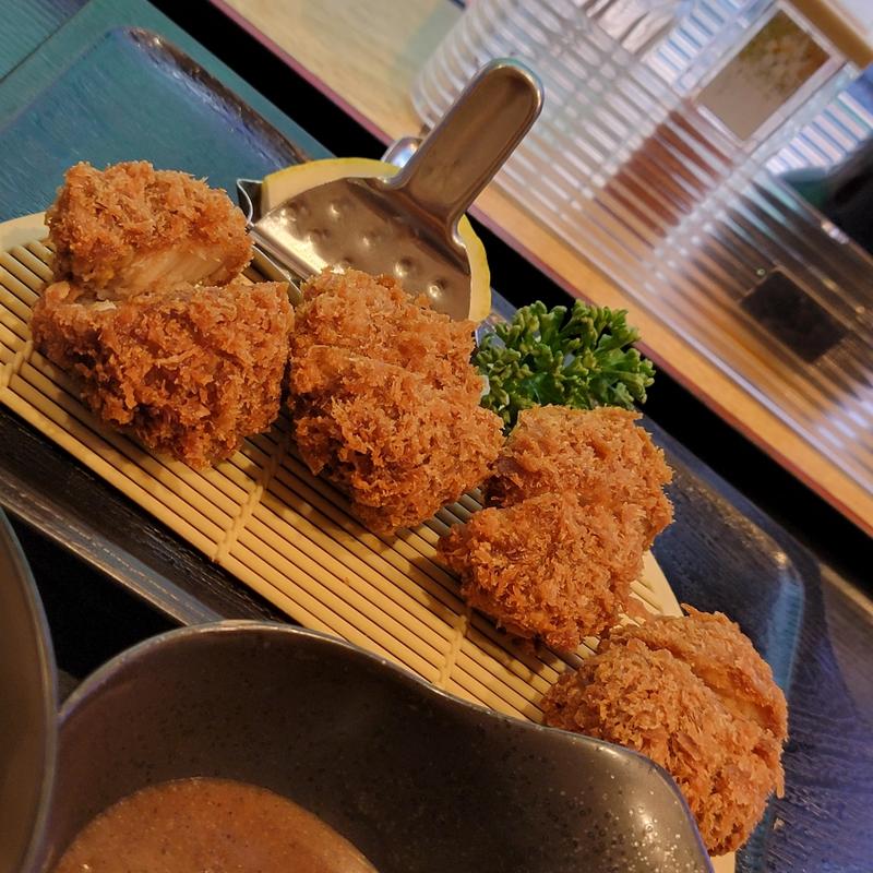 ほたてふらい定食(とん八)