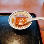 チャーハンスープ(和人餃子房 俵屋 市ヶ谷・麹町店)