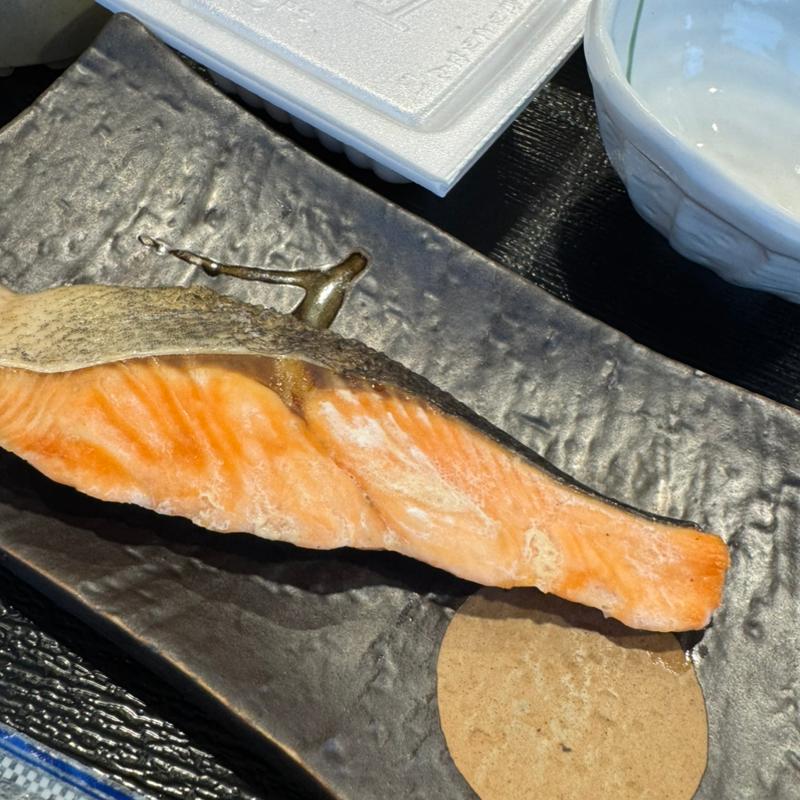 鮭の塩焼き(マネキダイニング別所PA下り店)