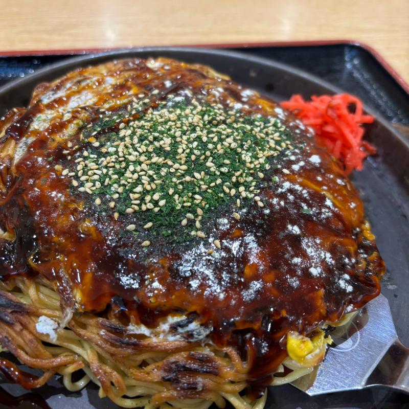 そば肉玉(お好み焼 ねぎ庵 LECT広島店)