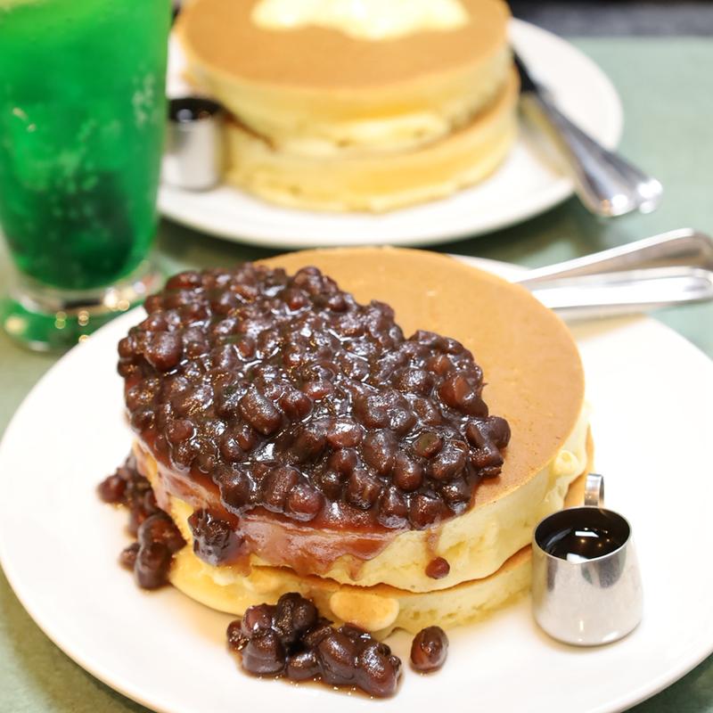 バターホットケーキセット(梅香堂)