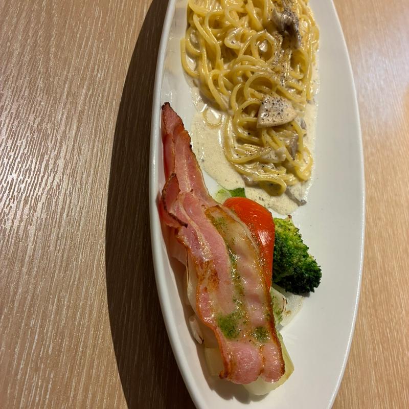 ポルチーニパスタ(むさしの森珈琲 岡崎竜美丘ガーデンプレイス店)