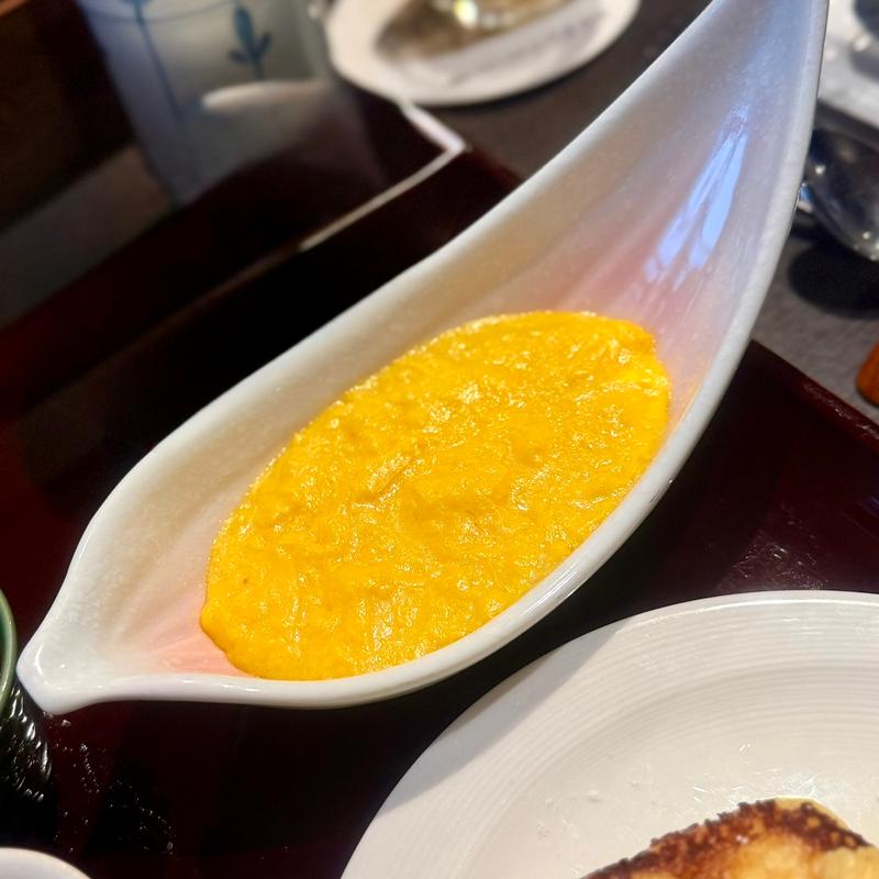 朝食膳　スクランブルエッグ(三河屋旅館 )