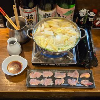 鶏しゃぶ鍋 1人前(鶏料理 高峯)