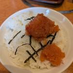 明太子ごはんミニ