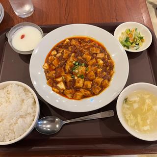 麻辣豆腐定食(唐朝刀削麺 成田空港店)