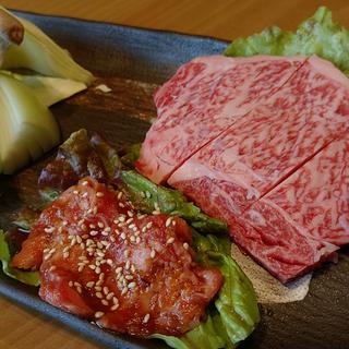 カルビ定食(地鶏の里 永楽荘 )