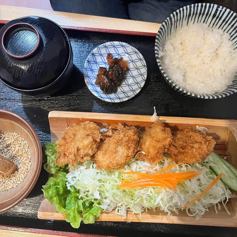 ひれかつ定食(竹むら)