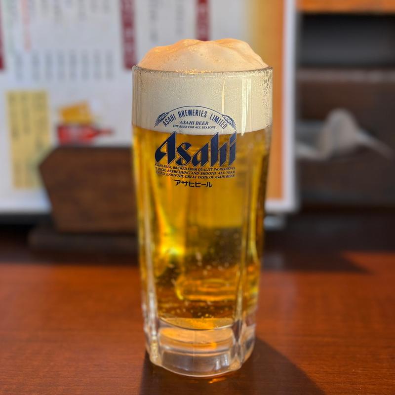 スーパードライ生(讃岐饂飩まるは)