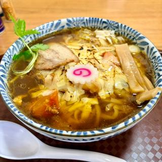 炙りチーズカレーらーめん大盛り(らーめん理庵)