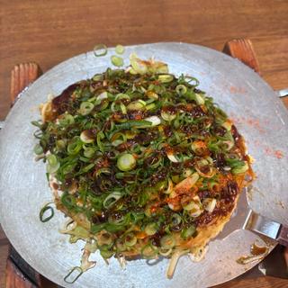 山盛りねぎ焼き