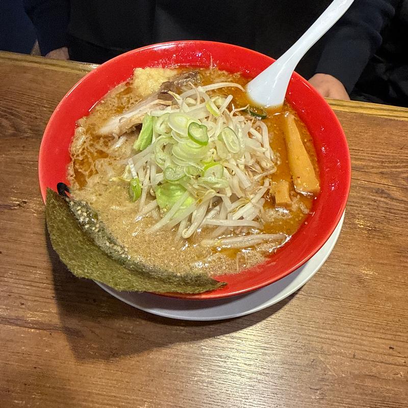 味噌ラーメン(旭川味噌ラーメン ばんから 池袋西口店)