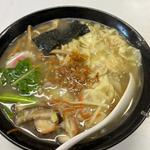 鳥塩ワンタン麺大盛り