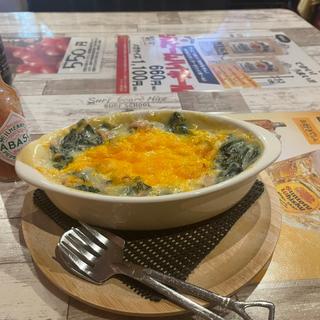 ほうれん草チーズ焼き(食っきんぐＭｉｓａ)