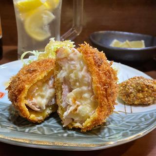 肉巻きポテサラ(味処●酒処 とらや)