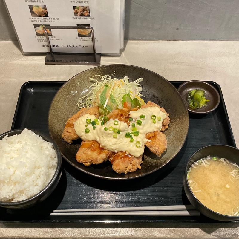 チキン南蛮定食(晴れときどき鶏)