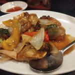 牡蠣の炒め物（6個）(Chinese restaurant けいらく)