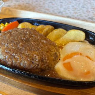 ハンバーグ定食 ジャポネソース