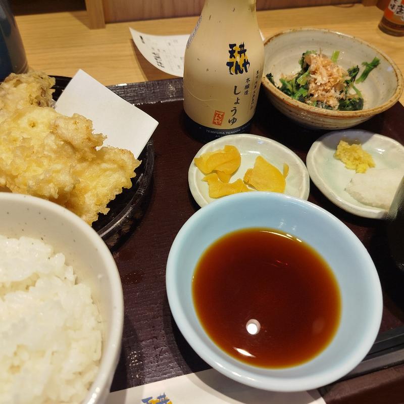 オールスター天ぷら定食(天丼てんや 曙橋店)