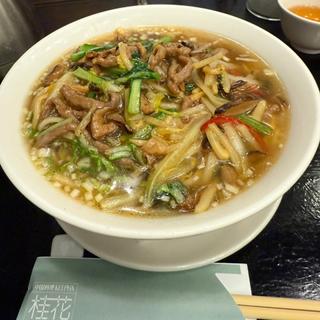 牛肉とたけのこ細切りつゆそば(中華料理 桂花(ケイファ))