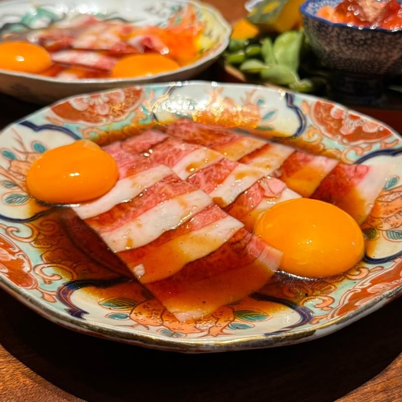 飛騨牛のイチボユッケ(瓦町久屋 浮世ばなれ)