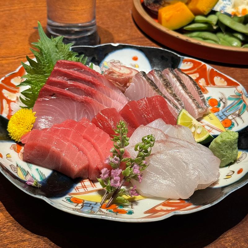 お造り盛り合わせ(瓦町久屋 浮世ばなれ)