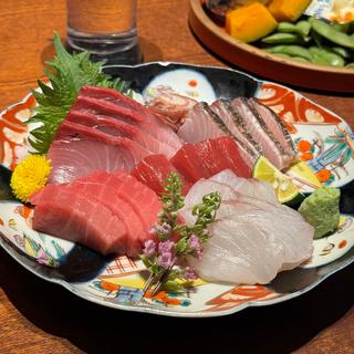 お造り盛り合わせ(瓦町久屋 浮世ばなれ)