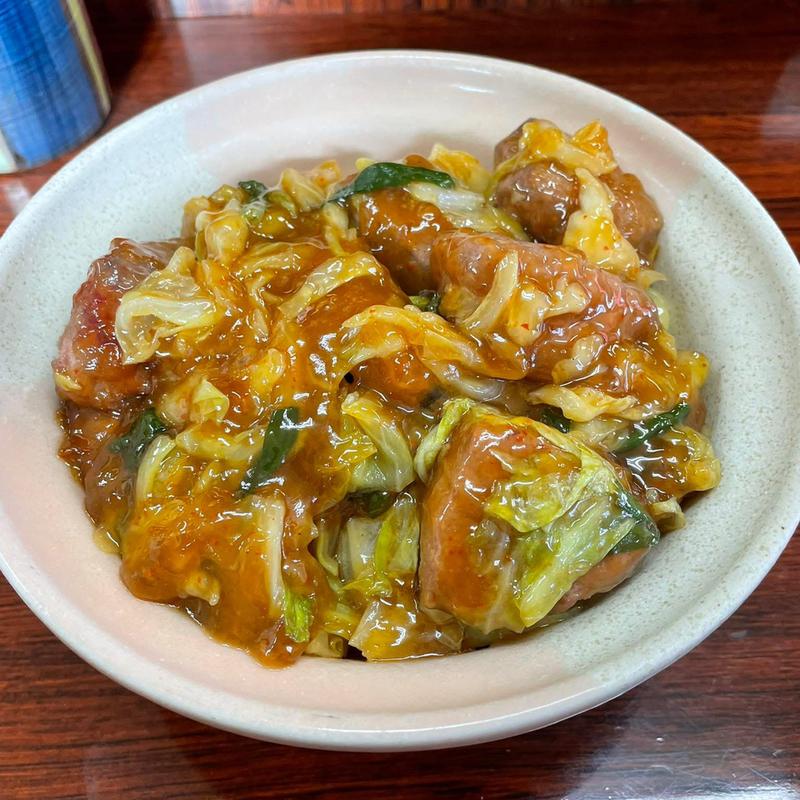 冷やし麺 大盛 レバー1人前追加(じゅんちゃん)