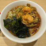 青森県産帆立の磯辺かき揚げそば