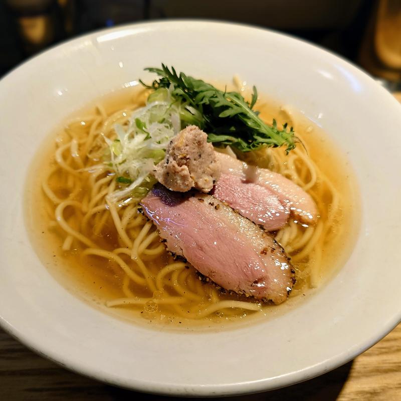 鴨出汁中華蕎麦 塩(鴨出汁中華蕎麦麺屋yoshiki)