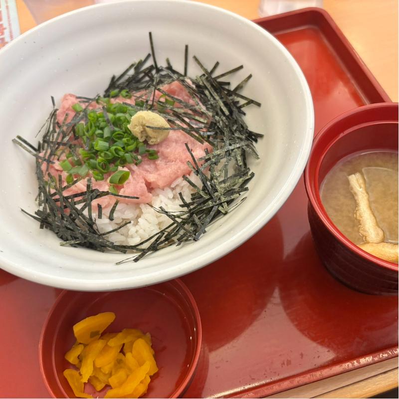 ねぎトロ丼(ジョイフル 鳴門撫養店)